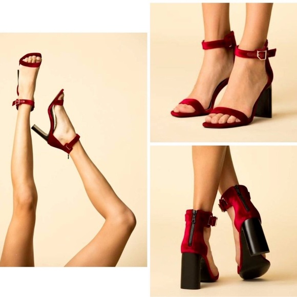 RAG & BONE | Ellis Sandal in Biking Red - Picture 1 of 5